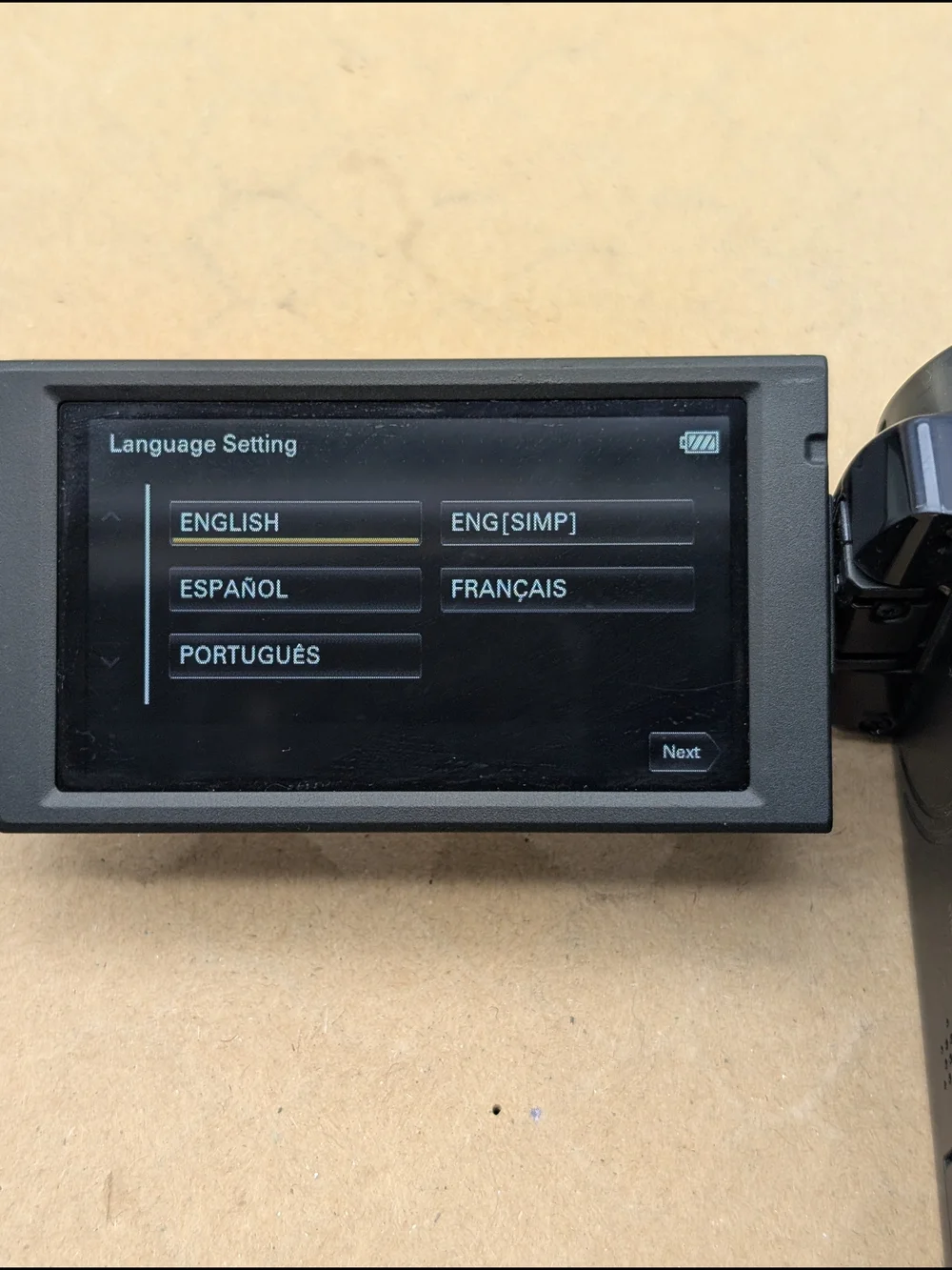Sony Handycam HDR-CX160 Camcorder 42x Zoom Video Camera Original Battery/Charger